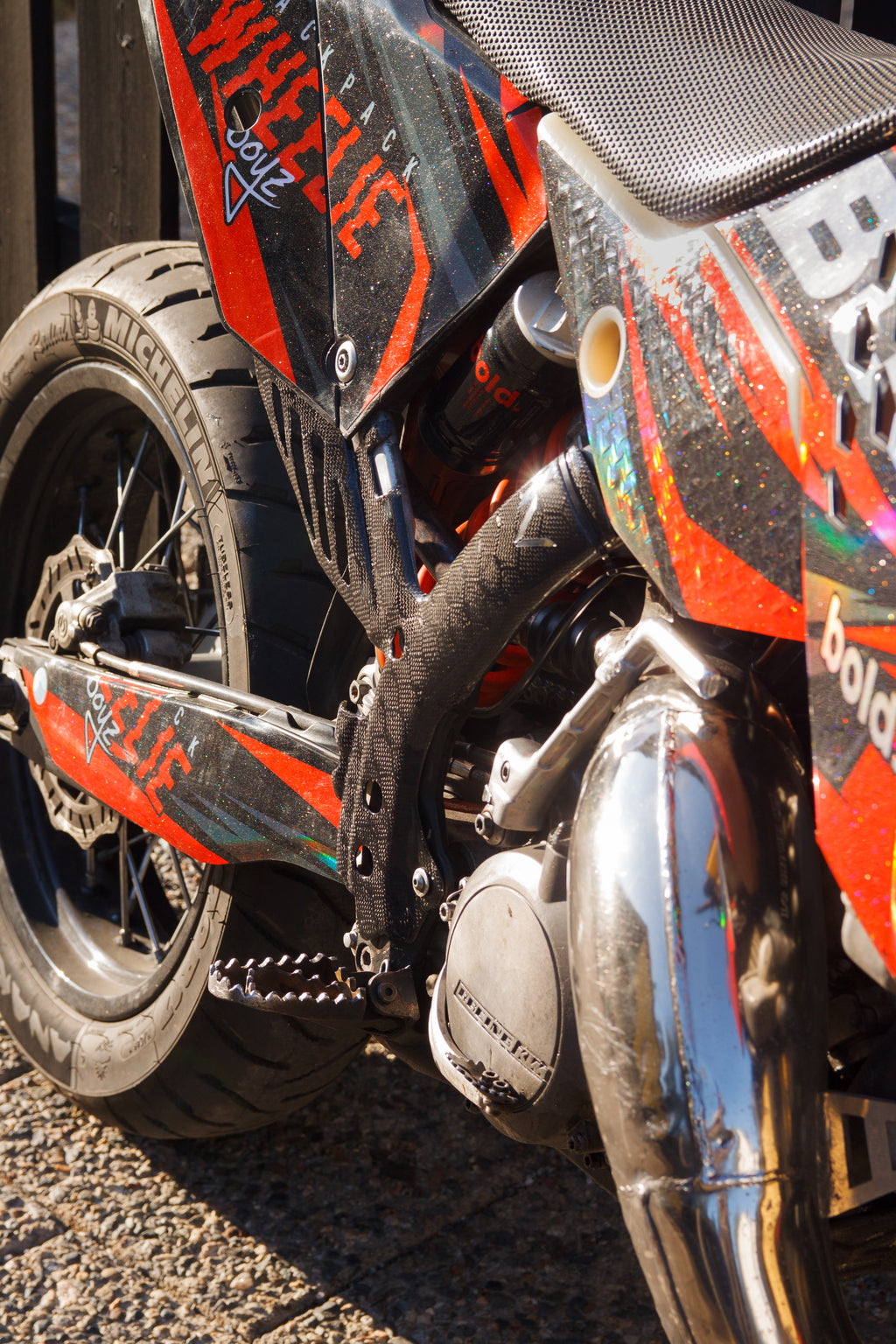 Frame Guard, Ktm exc, Husaberg (2009-2011)